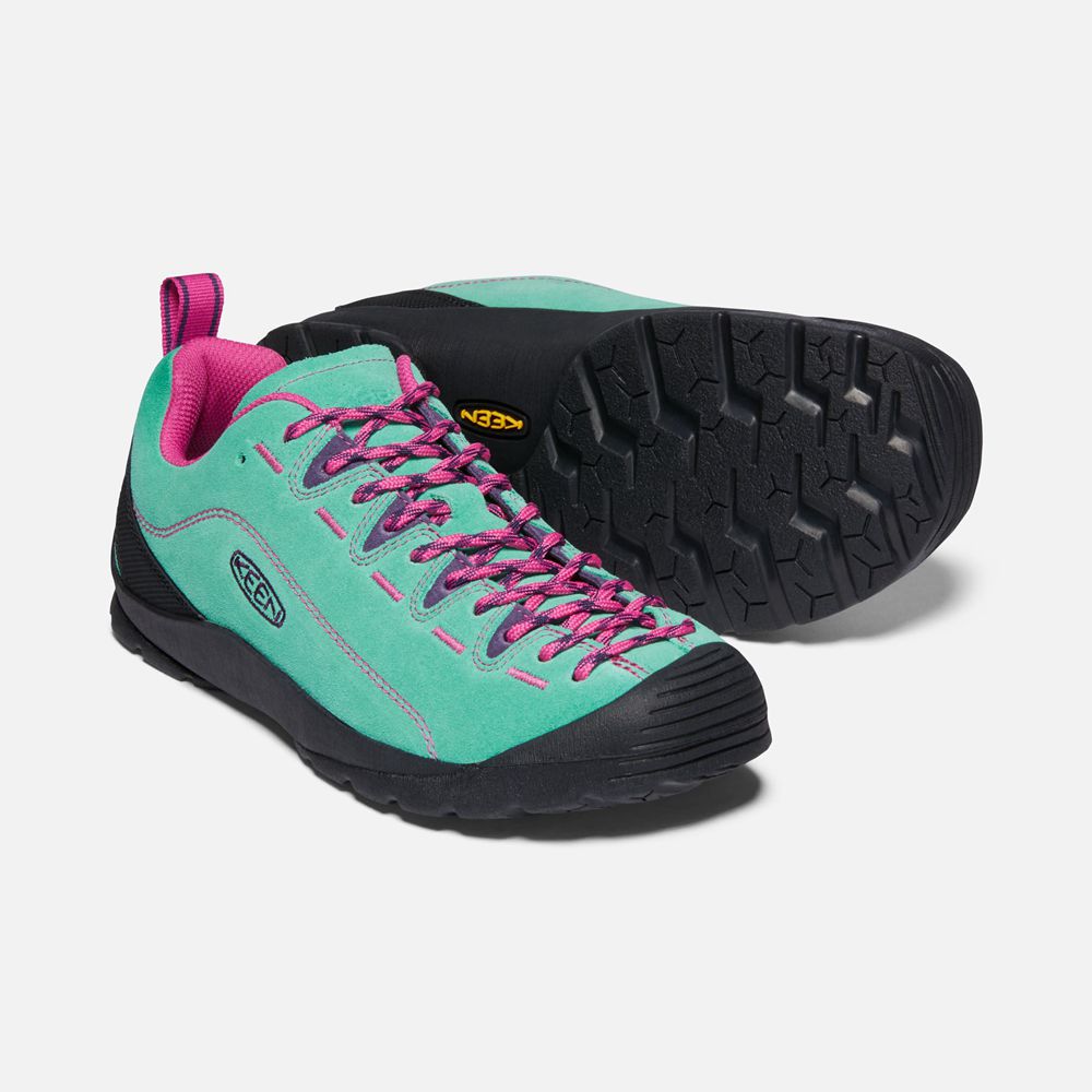 Keen Sneakers Dames Groen/Roze - Jasper Suedes - 06195-CQRP